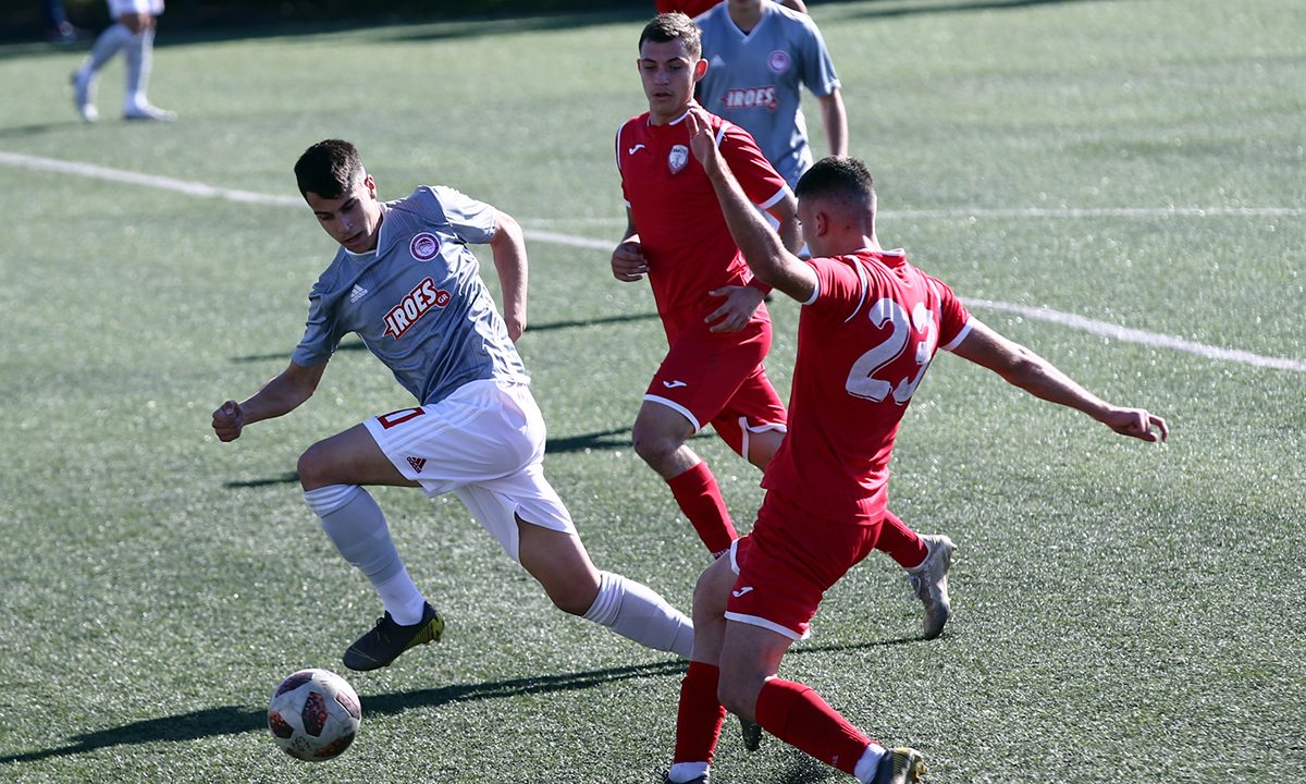 Ολυμπιακός – Ξάνθη Κ19 3-0: Πρώτο γκολ Καράκουτη