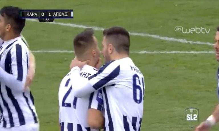 Α.Ε. Καραϊσκάκης – Απόλλων Σμύρνης 1-2: «Διπλό» με ένταση (vid)