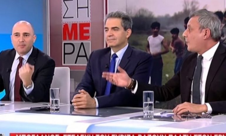 Ροντέο στον ΣΚΑΪ: «Ο Μπογδάνος είναι ανόητο, γελοίο, πολιτικό ον» (vid)