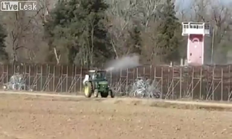 Αγρότης τα έβαλε με εκατοντάδες μετανάστες στον Έβρο – Δείτε τι έγινε