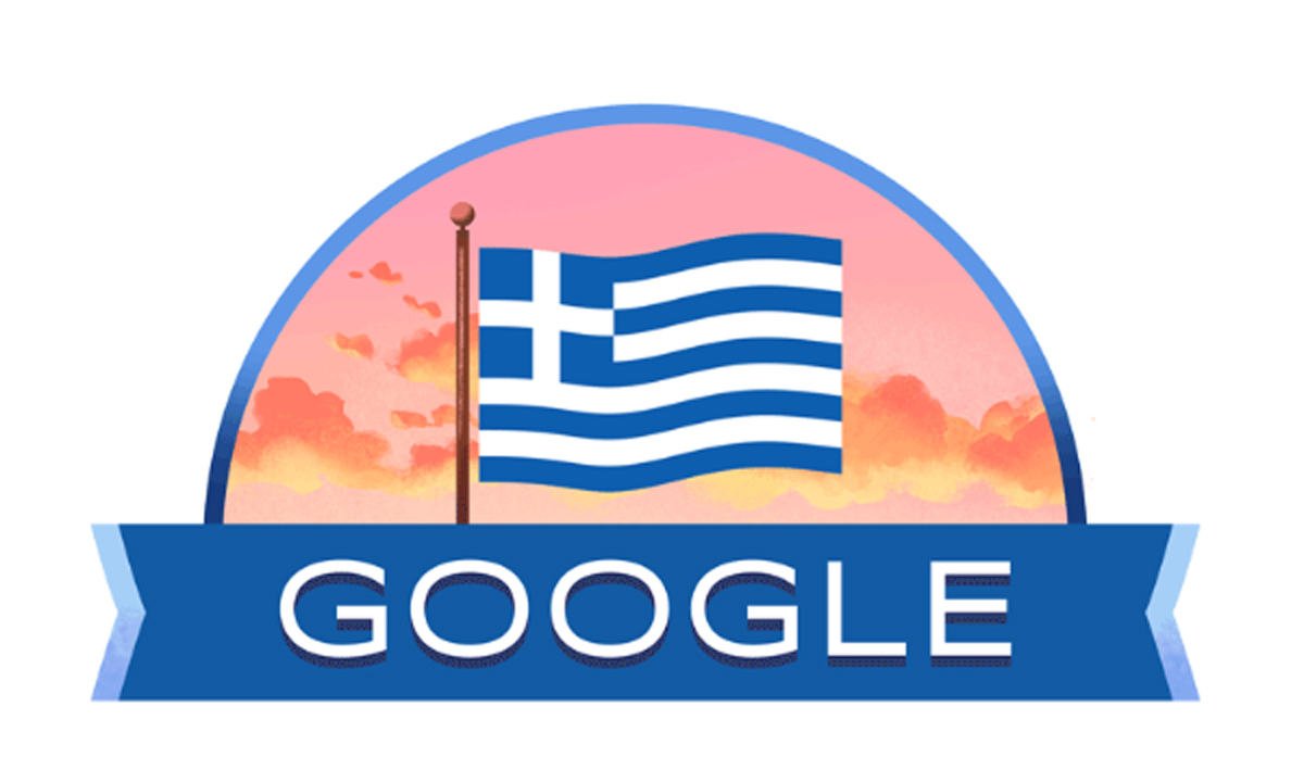 Google Doodle 25/3: Αφιερωμένο στην ελληνική επανάσταση
