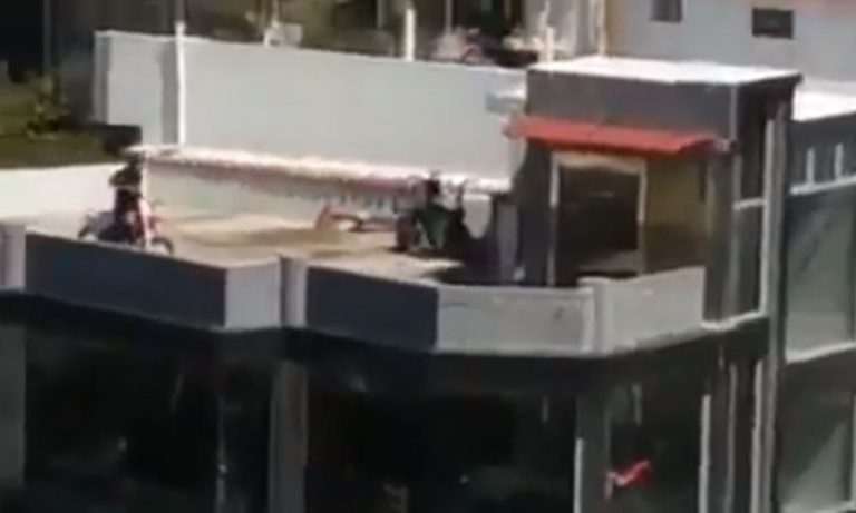 Ο νικητής της καραντίνας: Γκαζιές στην ταράτσα