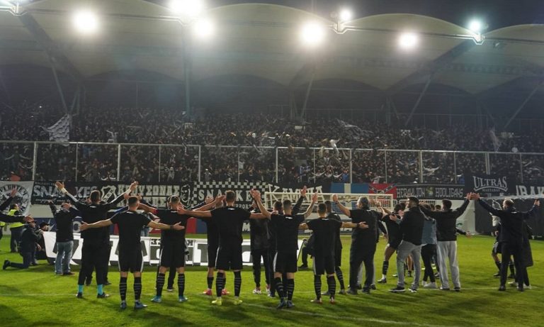 ΟΦΗ: Ξέφρενο πάρτι για την είσοδο στα πλέι-οφ (pics-vid)