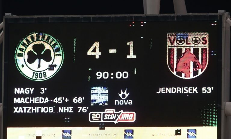 Παναθηναϊκός – Βόλος: Η παρακάμερα του αγώνα