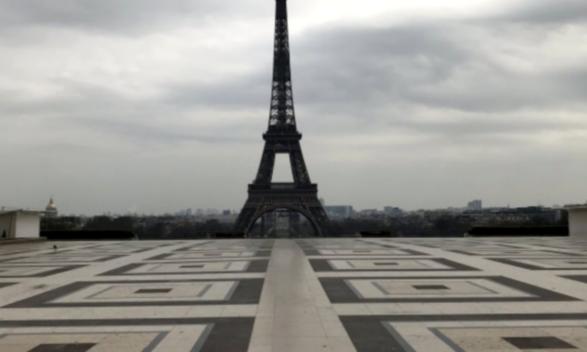 Κορονοϊός: Πόλη – φάντασμα το Παρίσι μετά τo lockdown (vid-pics)