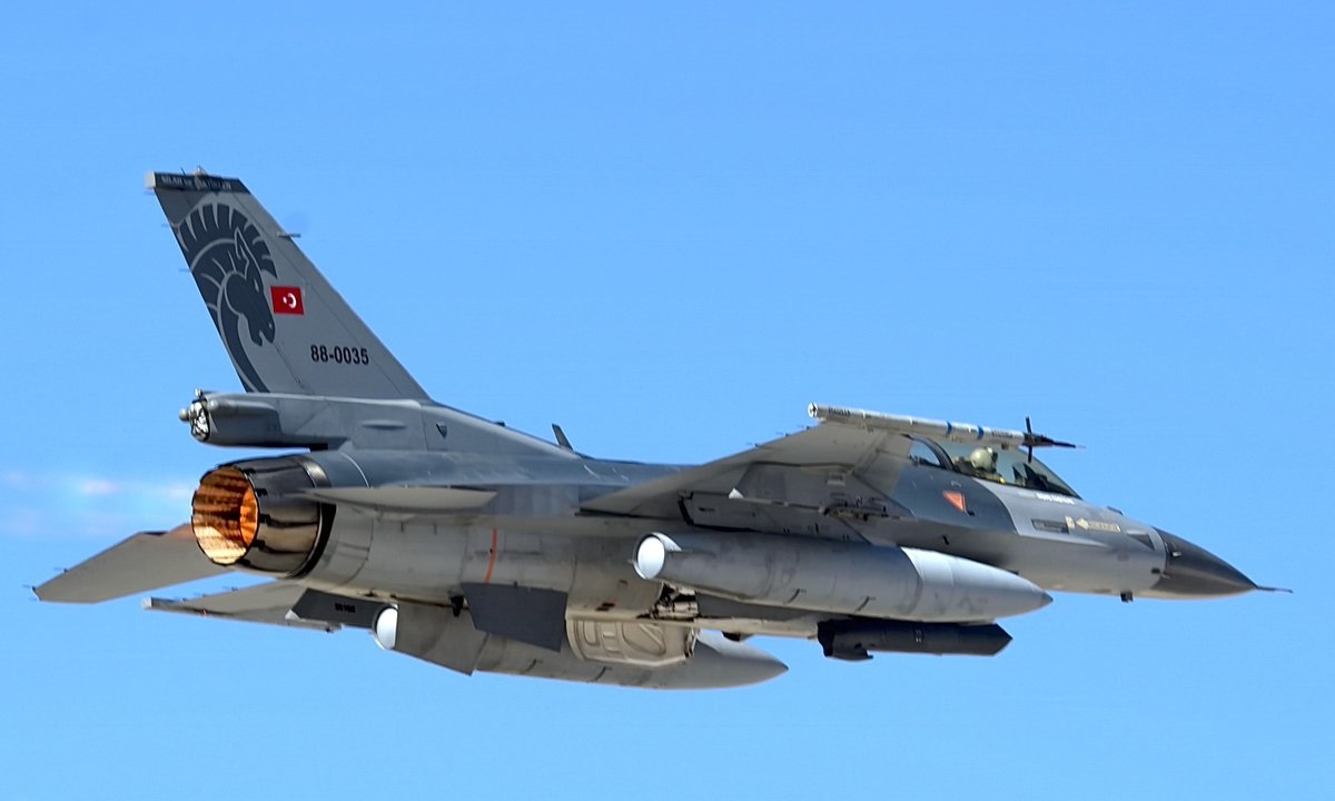 Νέα πρόκληση: Τουρκικά F-16 πέταξαν πάνω από τη Λέσβο!