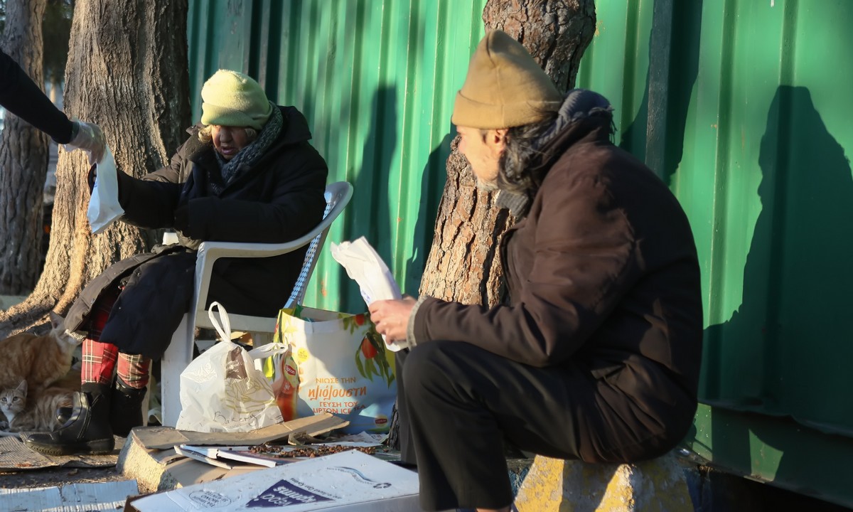 Θεσσαλονίκη: Τέσσερα πρόστιμα σε ζευγάρι αστέγων