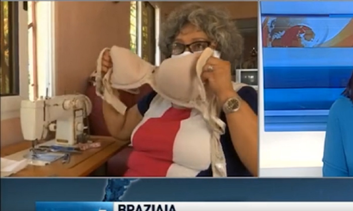 Η έμπνευση δεν μπαίνει σε... καραντίνα: Γιαγιάδες στην Κούβα φτιάχnουν μάσκες από σουτιέν!