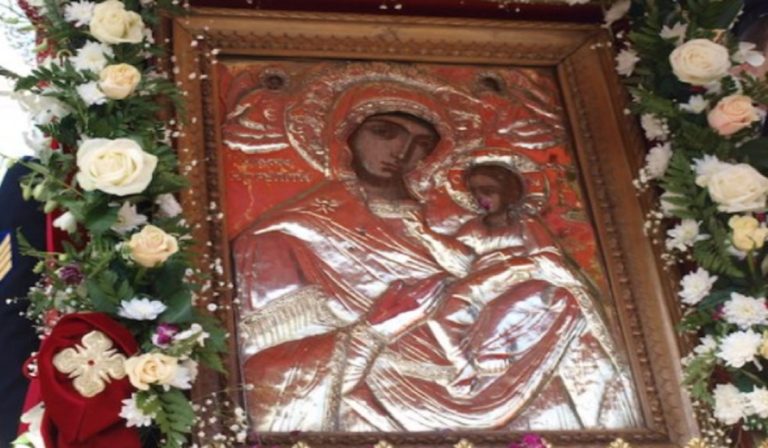 Πώς βρέθηκε η εικόνα της Παναγίας της Τρυπητής