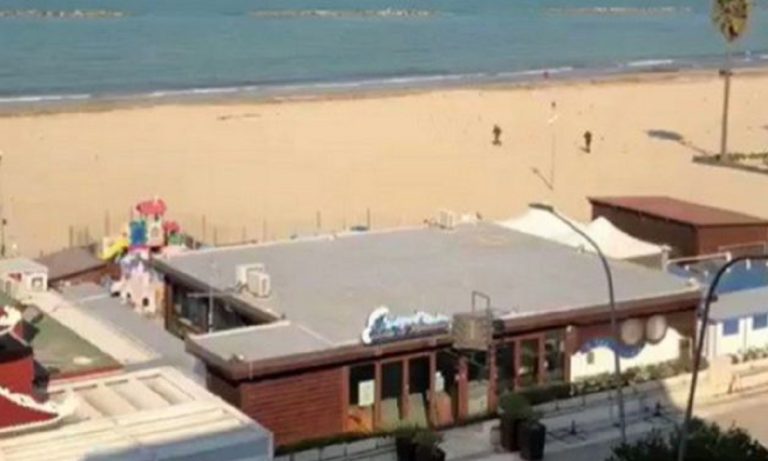 Viral – Κορονοϊός: Απίθανη καταδίωξη αστυνομικού σε παραλία της Ιταλίας (vid)