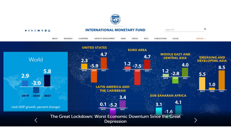 ΔΝΤ: Ύφεση 10% το 2020 στην Ελλάδα φέρνει ο Κορονοϊός