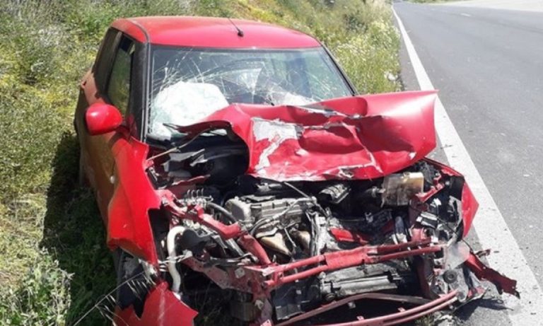 Κρήτη: Καρέ- καρέ το τρομακτικό τροχαίο με τρία οχήματα (vid)