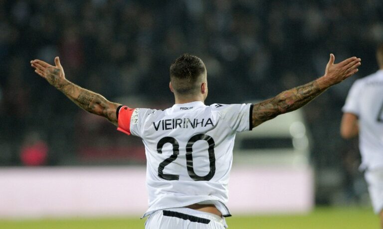 Βιεϊρίνια: Τέλος από τον ΠΑΟΚ- «Φεύγω άντρας, Σαλονικιός και πάντα ΠΑΟΚτσής»