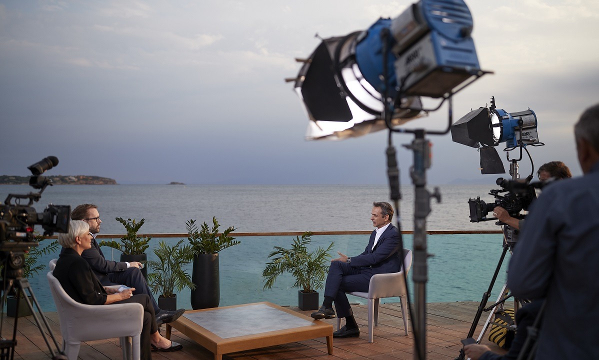 Μητσοτάκης στη Bild: «Ευπρόσδεκτοι οι Γερμανοί τουρίστες το φετινό καλοκαίρι»