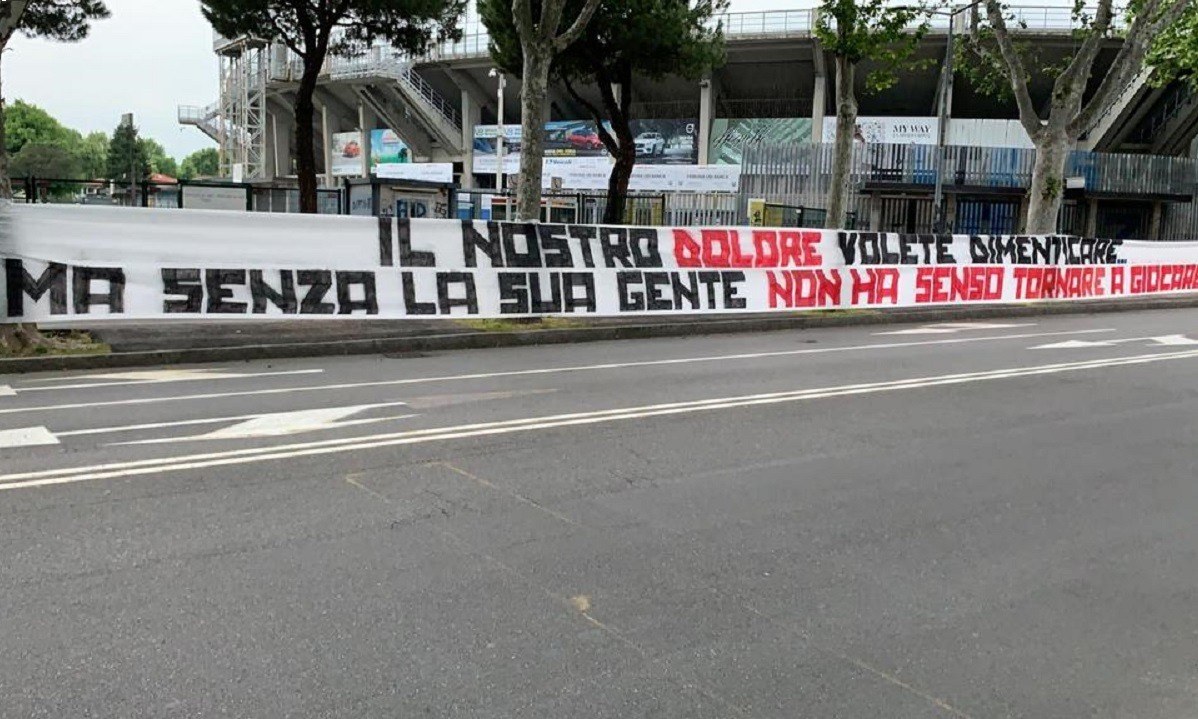 Ιταλία: Κατά της επανέναρξης της Serie A οι οπαδοί της Ρόμα και της Αταλάντα