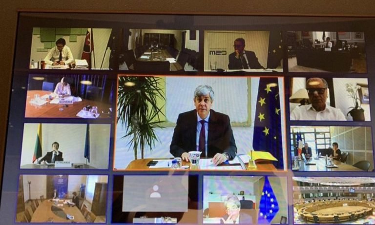 Eurogroup: Ολοκληρώθηκε η τηλεδιάσκεψη – Αναμένεται η συν. Τύπου
