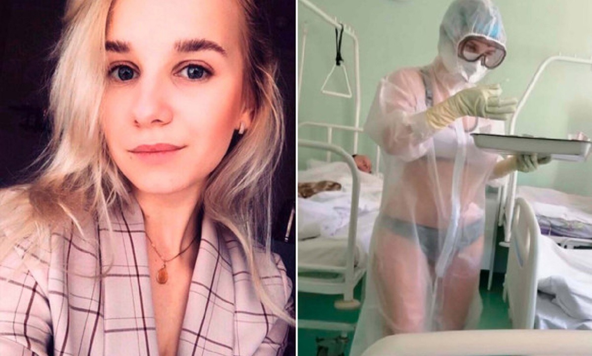 Αυτή είναι η «καυτή» Ρωσίδα νοσηλεύτρια - Της πρότειναν να διαφημίσει εσώρουχα