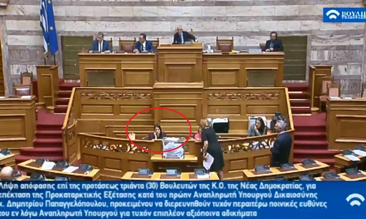 Βουλή – Νάντια Γιαννακοπούλου για Κεραμέως: «Θα τη σκίσω!» (vid)