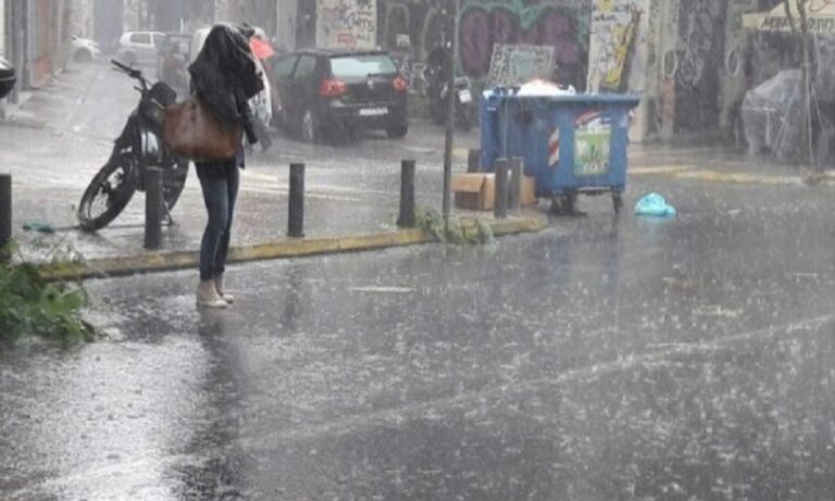 Καιρός: Προβλήματα από την κακοκαιρία στην Αθήνα