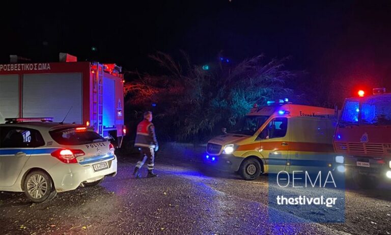 Θεσσαλονίκη: Δραματική διάσωση 21χρονου που παρασύρθηκε από χείμαρρο (vid)