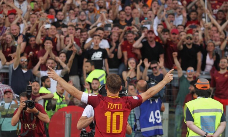 Το «αντίο» του Τότι στην αγαπημένη του Ρόμα και στο ποδόσφαιρο (pics-vids)