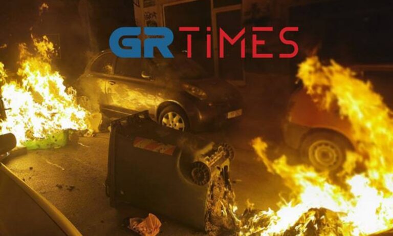 Θεσσαλονίκη: Επεισόδια και «βροχή» από μολότοφ σε ΜΑΤ (vids)