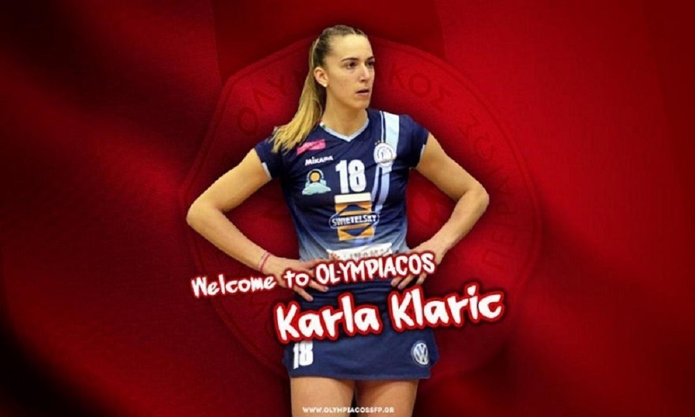 Ολυμπιακός – βόλεϊ: Πήρε την Κάρλα Κλάριτς (pic)