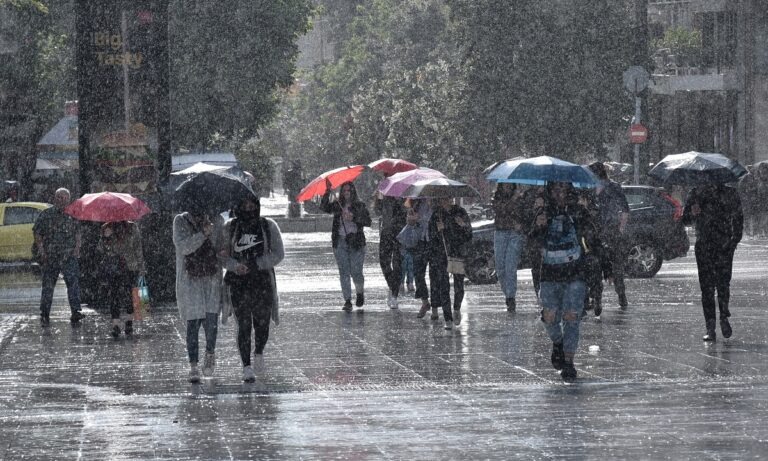 Καιρός 23/1: Βροχές και έντονα φαινόμενα