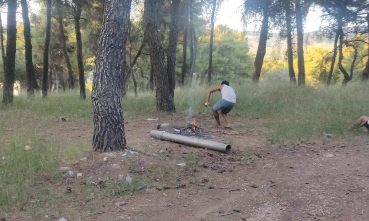 Μαλακάσα: Μετανάστες κάνουν μπάρμπεκιου στο δάσος – Ρισκάρουν πυρκαγιά! (vid)
