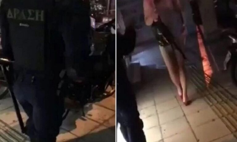 ΕΛΑΣ – Σάλος με βίντεο αστυνομικών: Διατάσσουν τραβεστί να κάνει πασαρέλα! (vid)