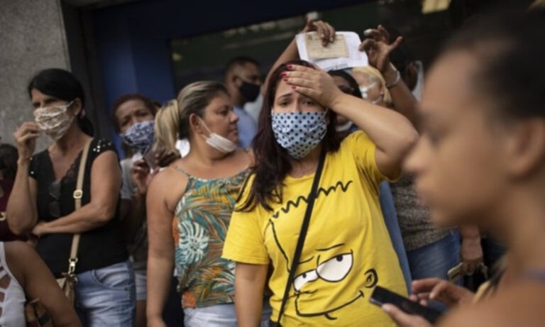 ΣΟΚ στη Βραζιλία με τον κορονοϊο!