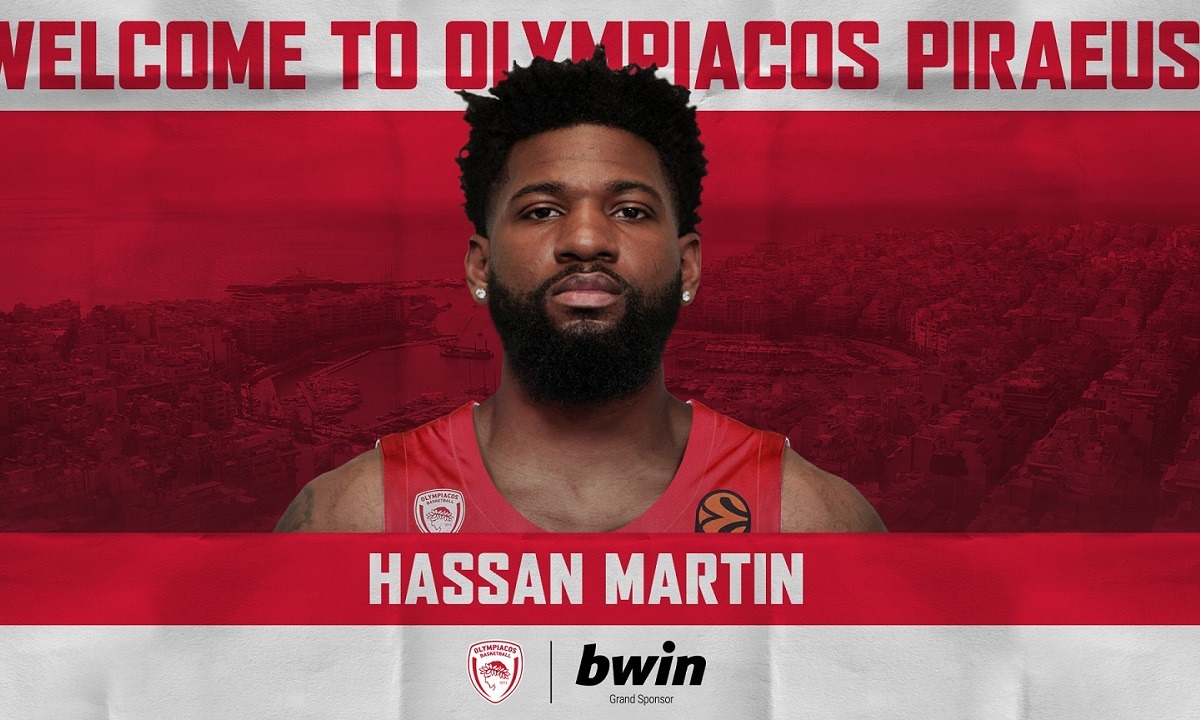 Ολυμπιακός: Ανακοίνωσε τον Χασάν Μάρτιν