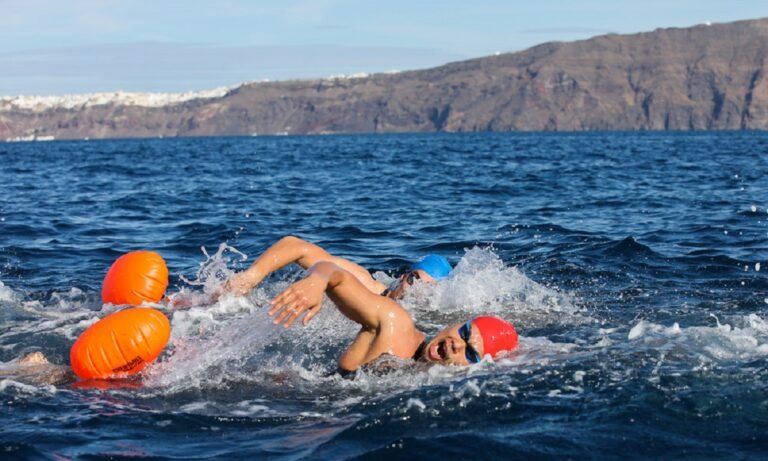 Οι κορυφαίοι Petar Stoychev & Yasunari Hirai στον Αυθεντικό Μαραθώνιο Κολύμβησης