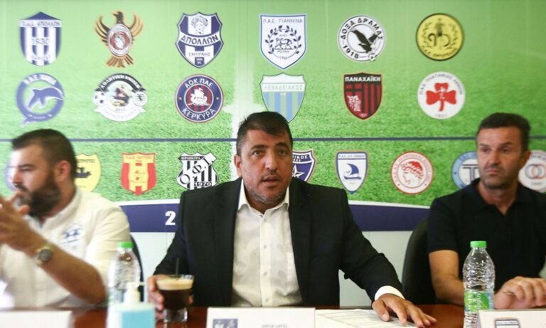 Superleague 2-Football League: Παμψηφεί επανεκλογή Λεουτσάκου