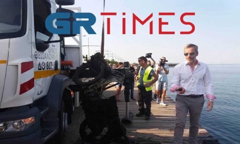 Θεσσαλονίκη: Από μηχανάκια μέχρι… καρότσια σούπερ μάρκετ «ψάρεψαν» από τον Θερμαϊκό!