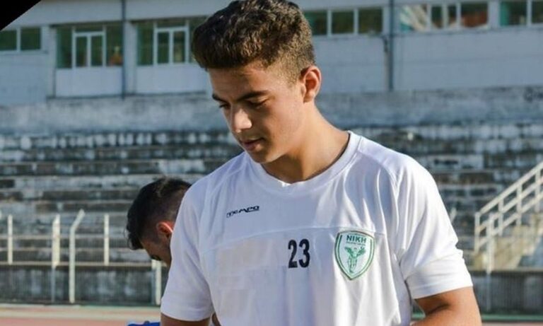 Χαλκιδική: Θρήνος για 20χρονο ποδοσφαιριστή που έφυγε από τη ζωή
