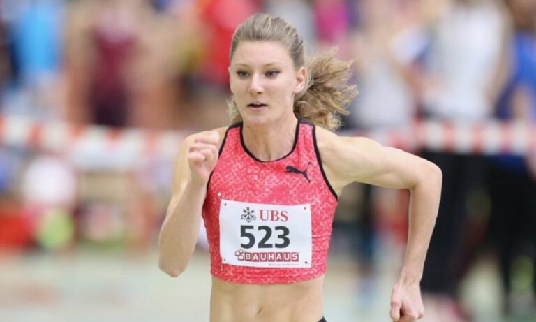 Άγια  Ντέλ Πόντε: καλύτερη επίδοση στην Ευρώπη στα 100μ .