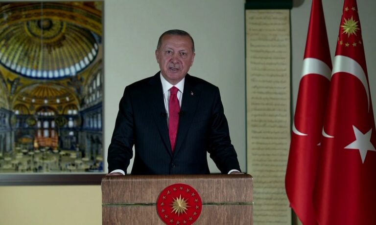 Ερντογάν: «Η Αγία Σοφία ανοιχτή για όλους, Μουσουλμάνους και μη»