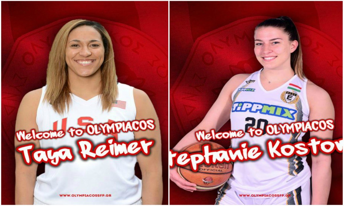 Ολυμπιακός Γυναίκες: Διπλό «χτύπημα» από το Σπόρτιγκ