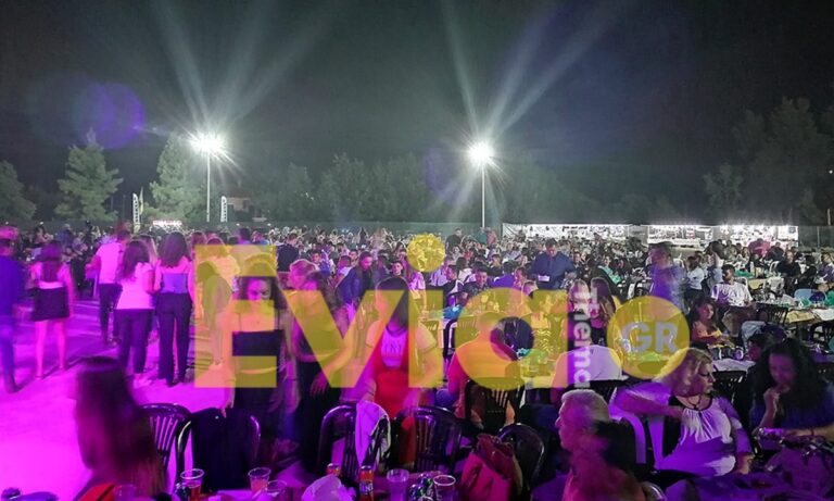 Εύβοια: «Χαμός» από κόσμο σε πανηγύρι (pics, vid)