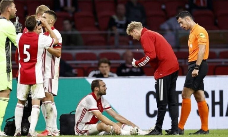 Άγιαξ: Ο Ντάλεϊ Μπλιντ κατέρρευσε ξανά στον αγωνιστικό χώρο (vid)