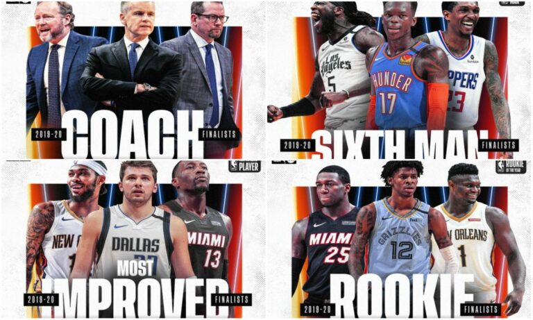 NBA: Οι υπόλοιποι υποψήφιοι για τα βραβεία της σεζόν (pics)