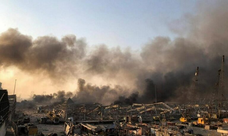 Έκρηξη στη Βηρυτό: Πληροφορίες για πάνω από 10 νεκρούς – Εικόνες σοκ (LIVE STREAMING)
