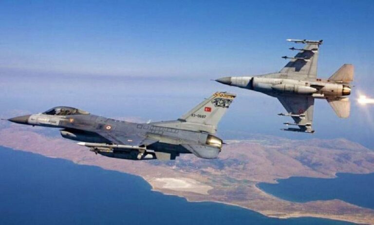 Oruc Reis: Λιποθύμησε από το άγχος Τούρκος πιλότος F 16 πάνω από την Χίο
