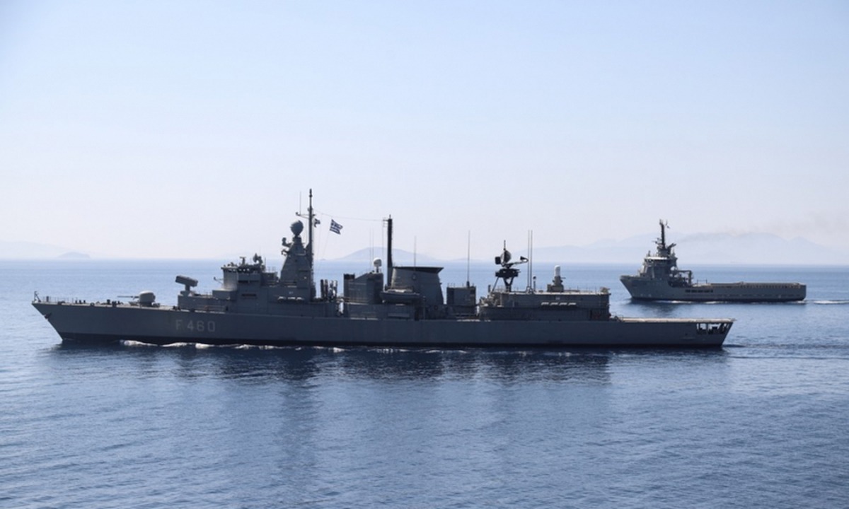 Φρεγάτα Λήμνος: Δεν είναι αυτό το βίντεο που έχουν κυκλοφορήσει οι Τούρκοι