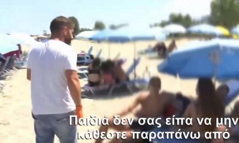 Λιποθύμησε ο ιδιοκτήτης beach bar μόλις άκουσε το πρόστιμο! «Τι να κάνω; Παιδιά, δεν σας το είπα;»