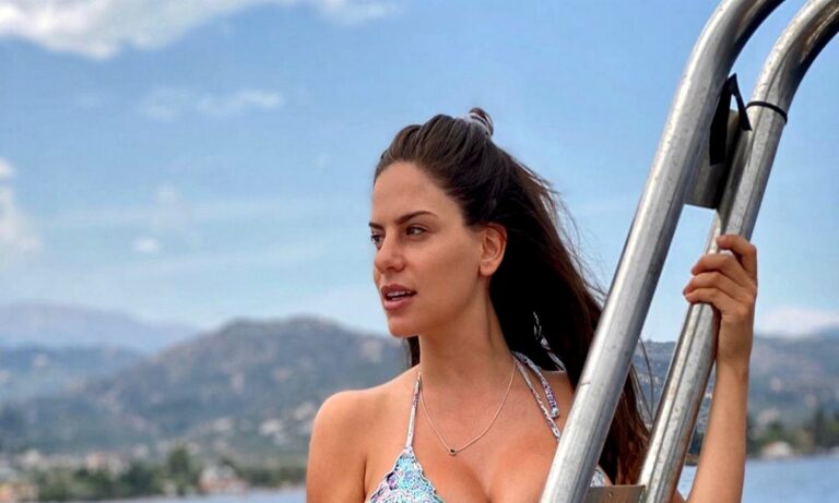 Η Σοφία Φυρού, το σκάφος και η ισορροπία (pic)