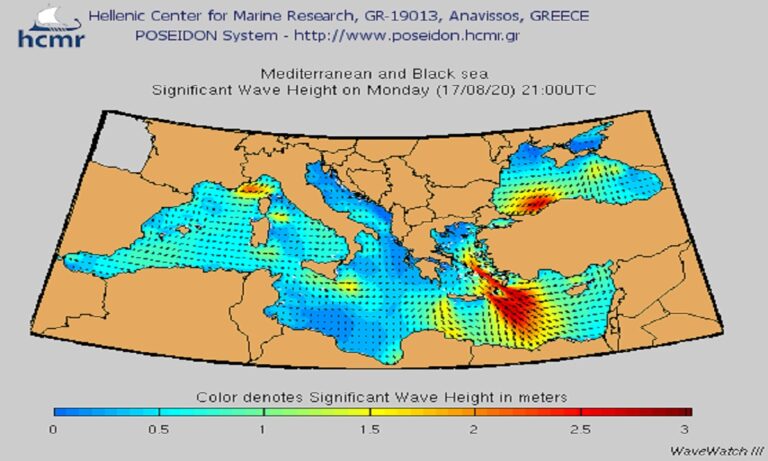 Oruc Reis: Κύματα τριών μέτρων θα χτυπήσουν το τουρκικό ερευνητικό – Ξέχασαν να δουν τον καιρό