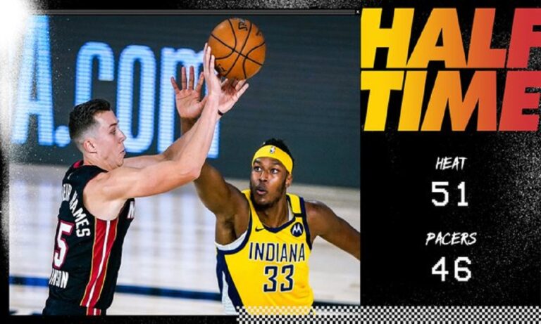 Πέισερς- Χιτ 46-51(ημίχρονο): «Καυτός» Ρόμπινσον οδηγεί το Μαϊάμι (Vid)