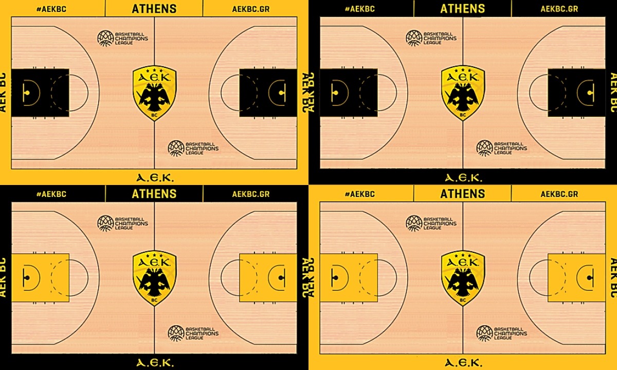 ΑΕΚ: Ψήφισε το το αγαπημένο σου παρκέ για το νέο σπίτι της «βασίλισσας»